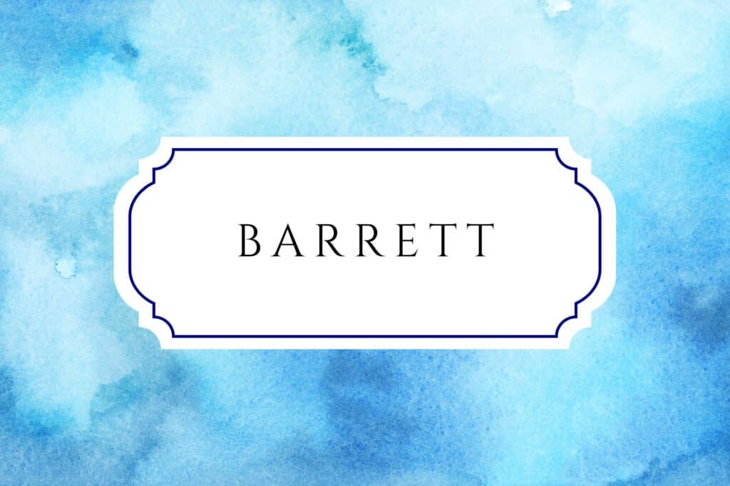 50+ B Boy Names to Consider for Your Son | We’re seeing a new generation of B boy names emerge in the United States today. Baby Names boy names that start with b barrett