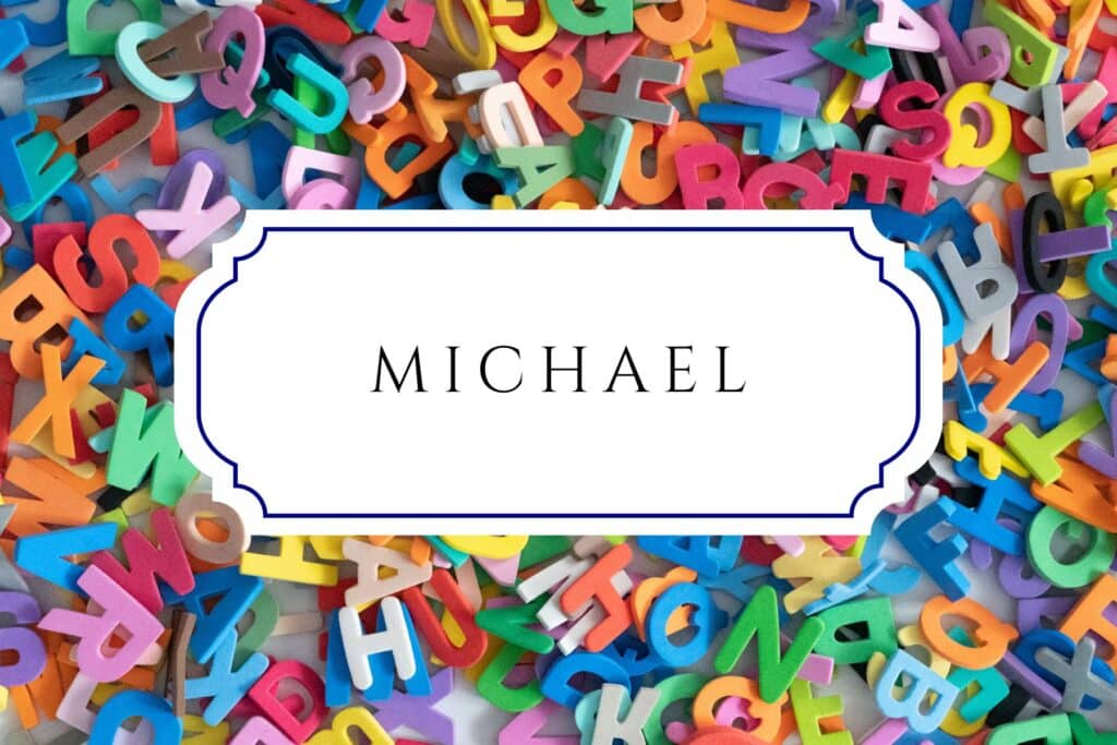 boy names that start with m michael