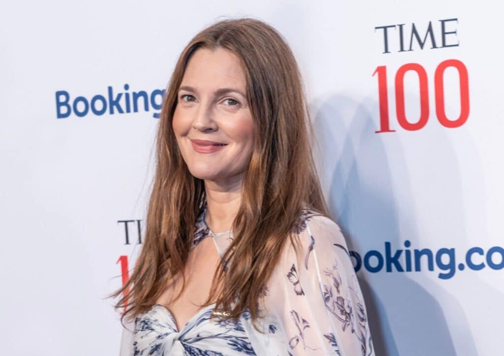 drew barrymore at time100 gala