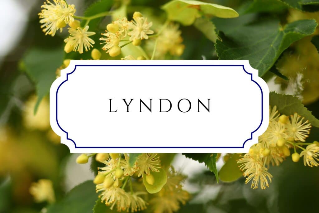 tree names lyndon