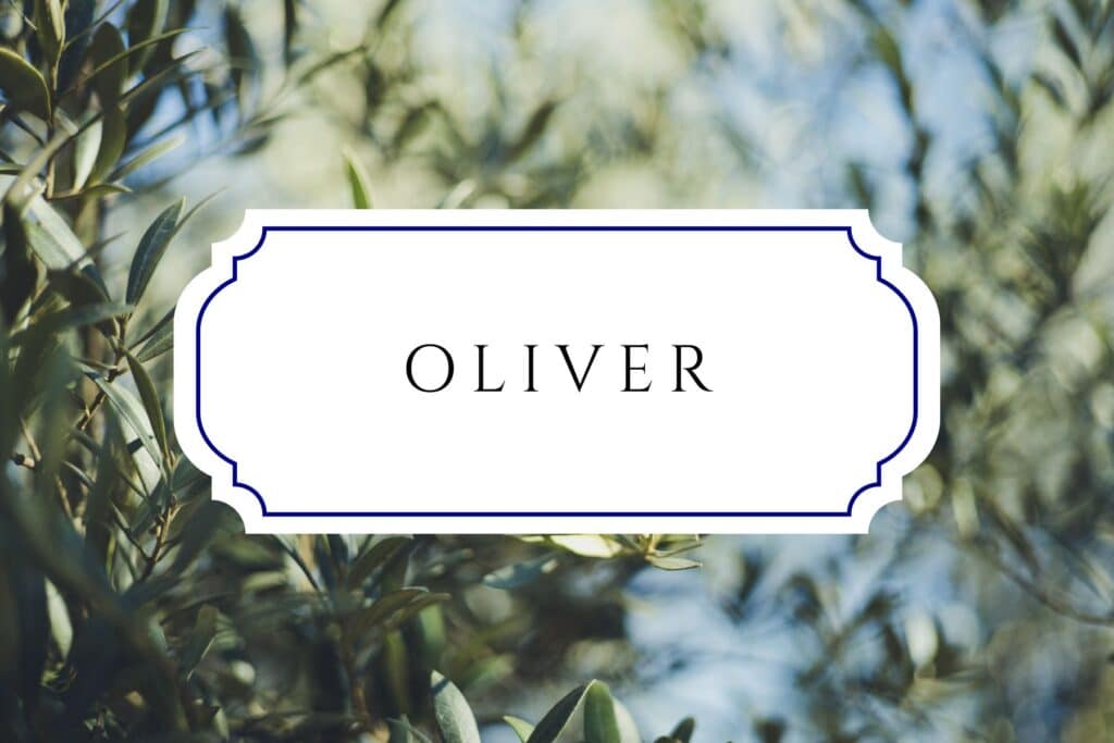 tree names oliver