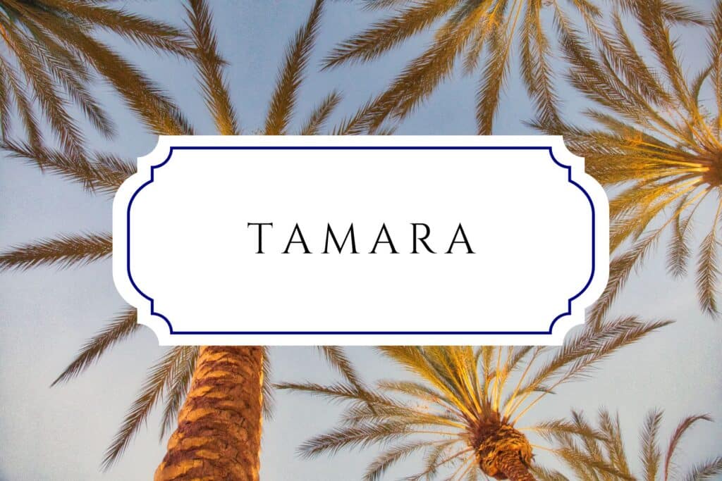 tree names tamara