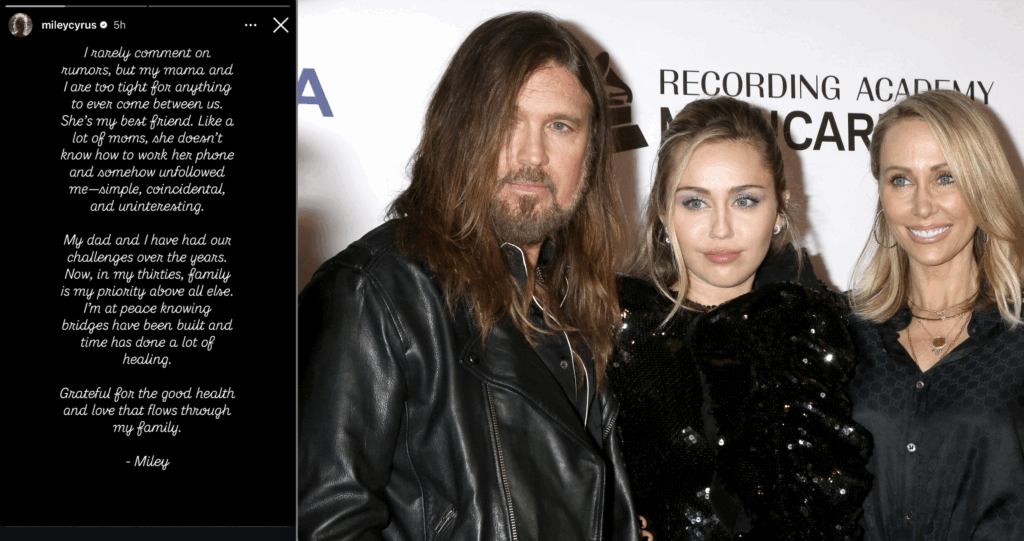 Billy Ray Cyrus says he and Miley Cyrus 'are so close to a full healing' amid rumors of drama | "My dad and I have had our challenges over the years." Celebrity Billy Ray Cyrus says he and Miley Cyrus 'are so close to a full healing' amid rumors of drama | "My dad and I have had our challenges over the years."