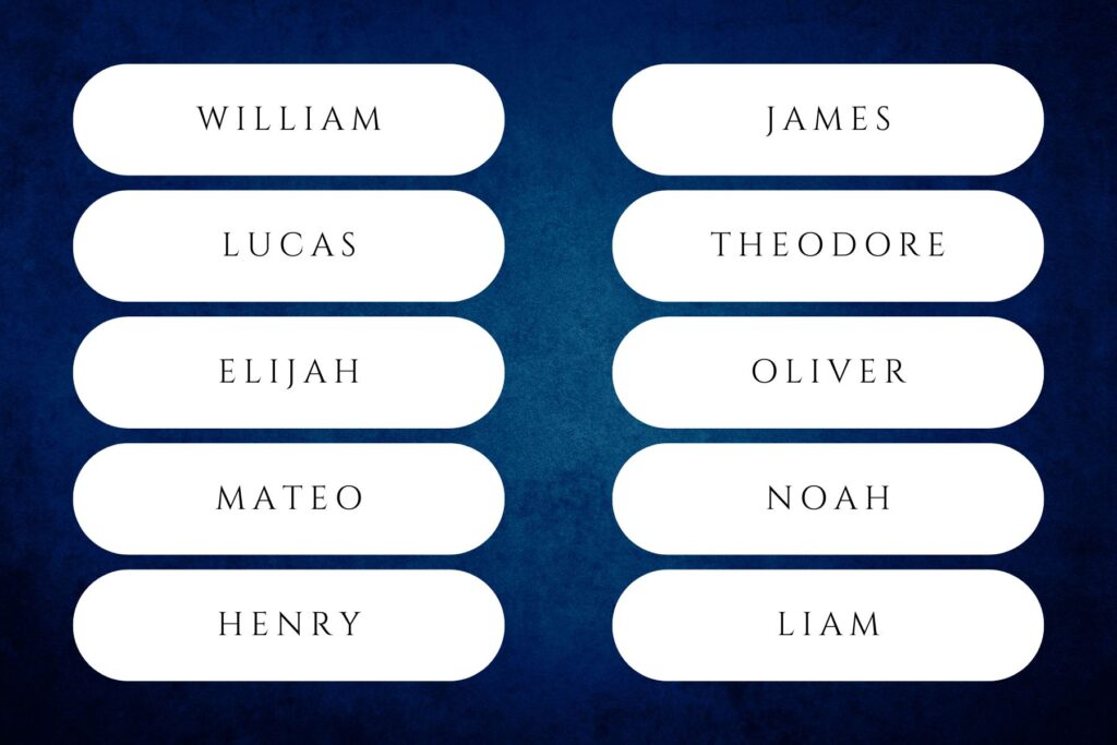 most popular boy names 2024