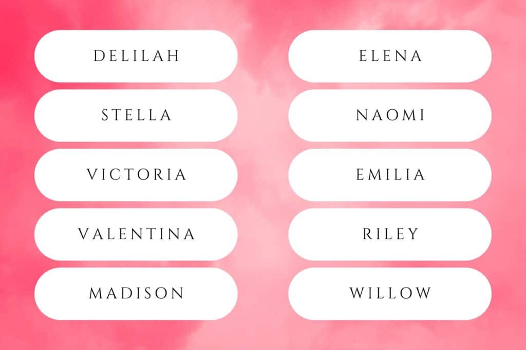 What Were the 50 Most Popular Baby Girl Names of 2024? | Olivia (No. 1) and Emma (No. 2) topped the charts for the sixth consecutive year. Babies most popular girl names 2024