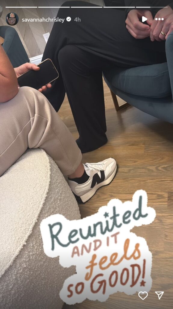 Savannah Chrisley shares first picture of dad Todd. ‘To the paparazzi following us…here’ | “WE ARE BACK." Celebrity savannah chrisley instagram story reunited
