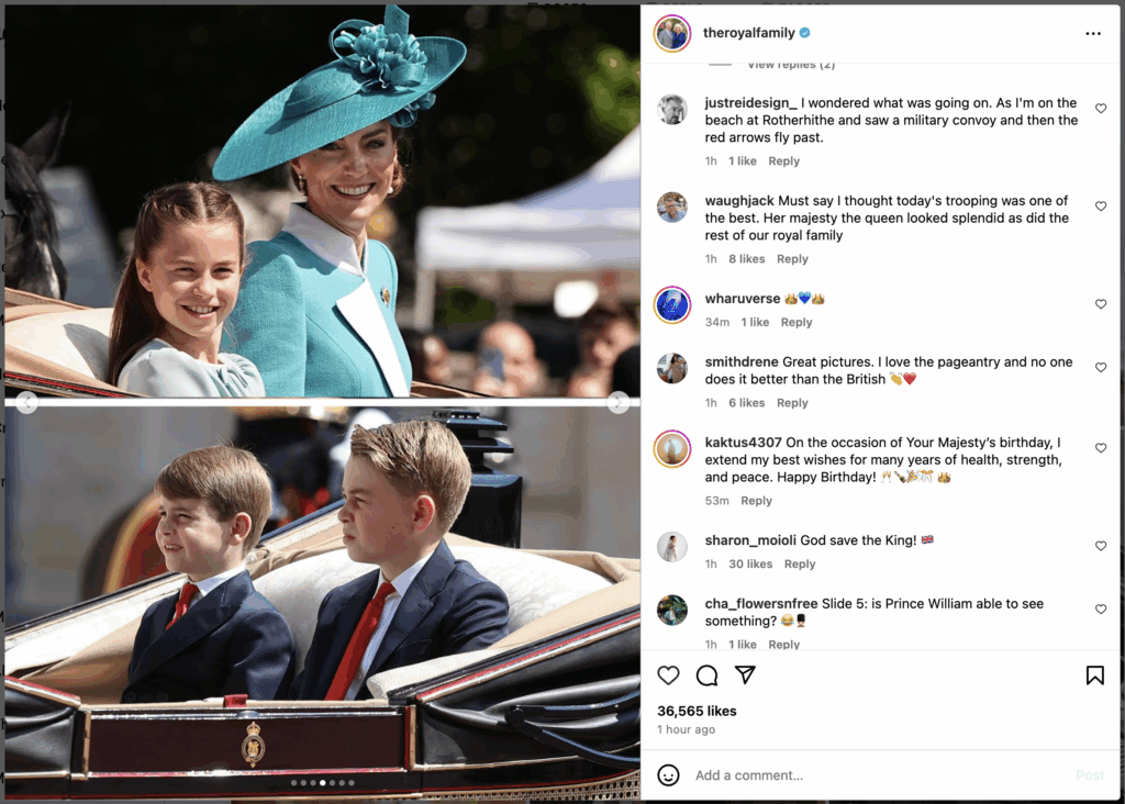 SEE: Princess Charlotte twins with mom Kate Middleton at latest Royal family outing | “Pure elegance right there!” Celebrity Princess Charlotte twins with mom Kate Middleton at latest Royal family outing