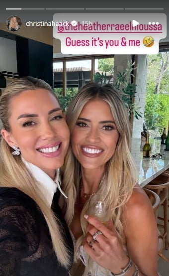 Christina Haack proves co parenting can work with this blended family moment | “So excited for you to head into the next stage of your life.” Parenting heather rae el moussa and christina haack