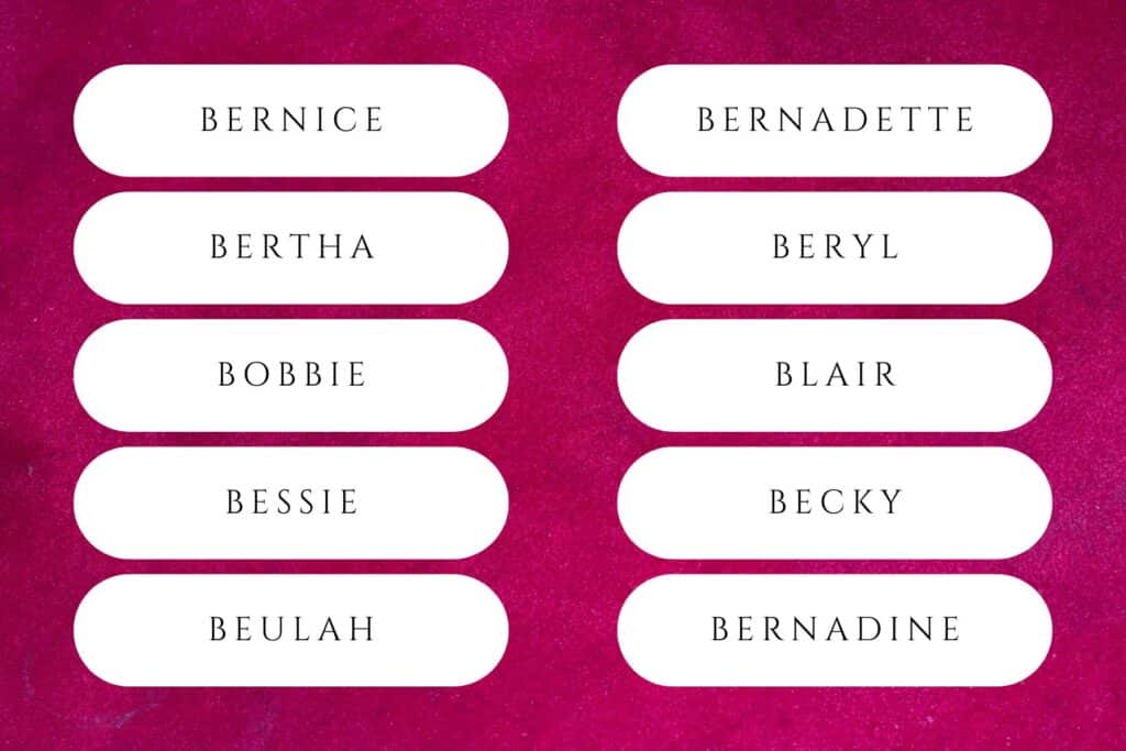 baby girl names that start with a
