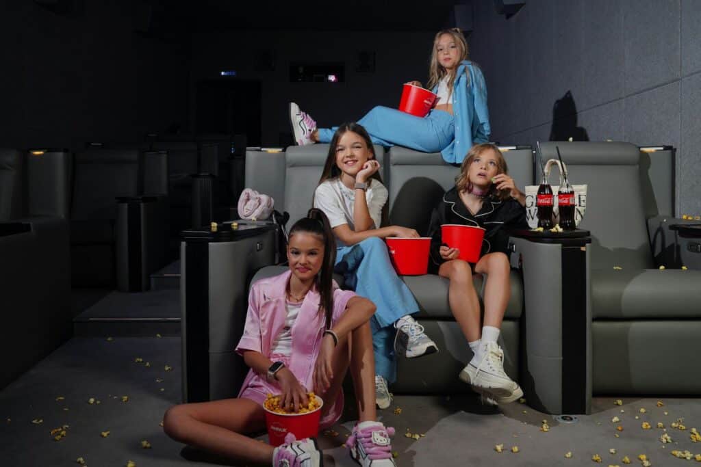 National Movie Night just got a lot better with these affordable family-friendly classics | National Movie Night is Friday, June 13th — and everyone in the family is invited! Lifestyle & Entertainment kids having slumber party movie night