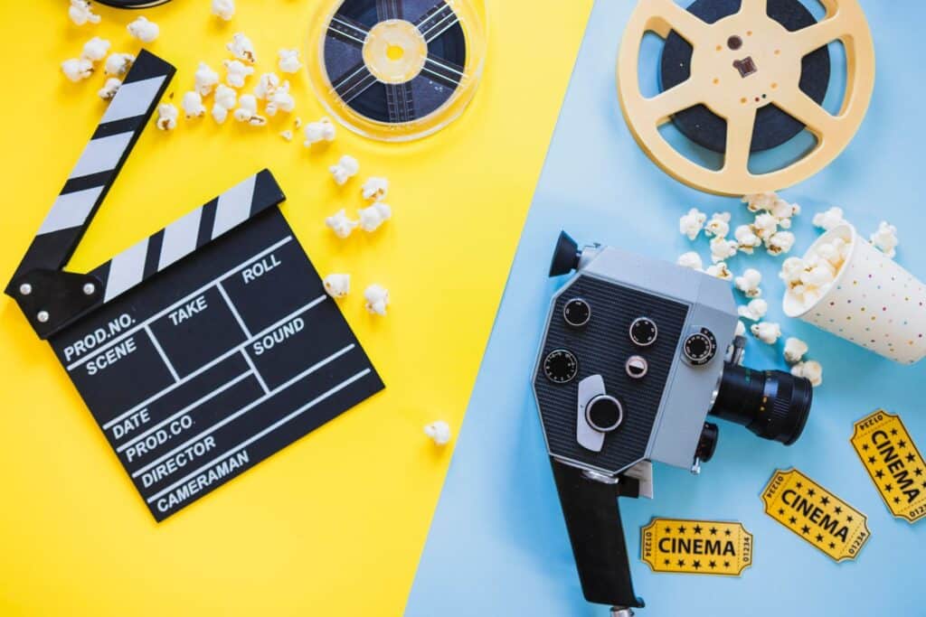 National Movie Night just got a lot better with these affordable family-friendly classics | National Movie Night is Friday, June 13th — and everyone in the family is invited! Lifestyle & Entertainment cinema popcorn movie time background