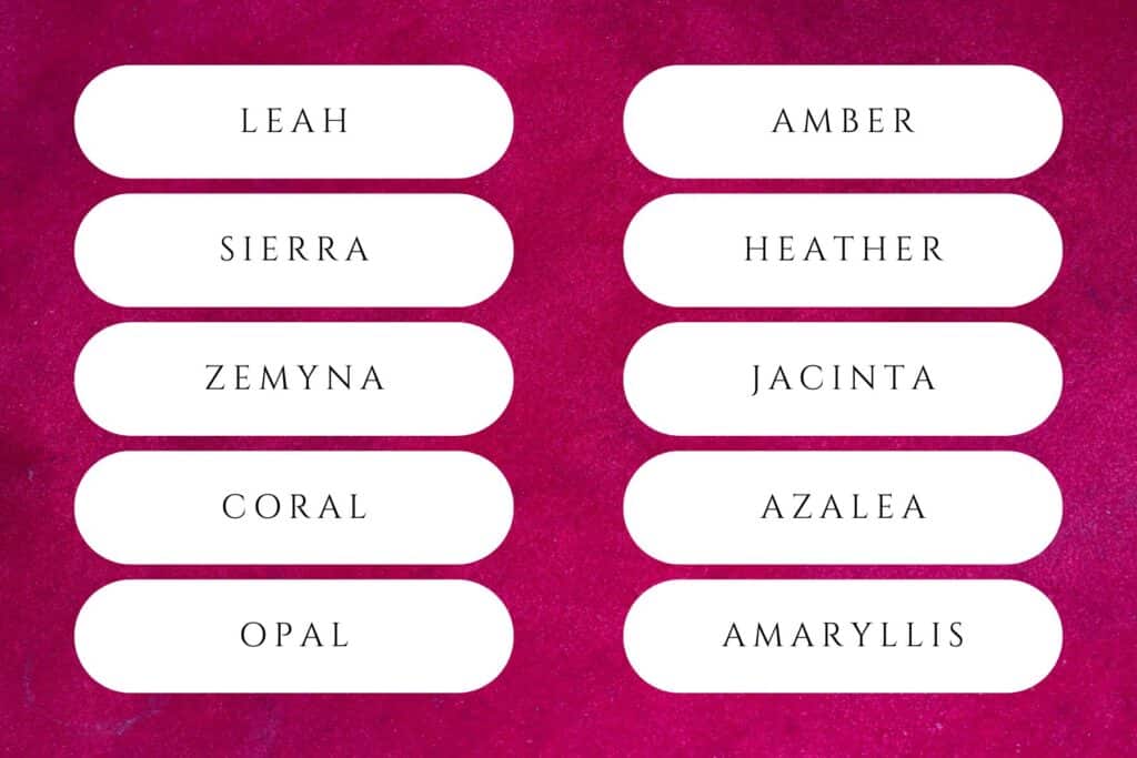 65+ Trendy Nature Girl Names That Celebrate Earth’s Beauty | Olivia has been the No. 1 most popular girl’s name in the United States every year since 2019. Babies nature names for girls