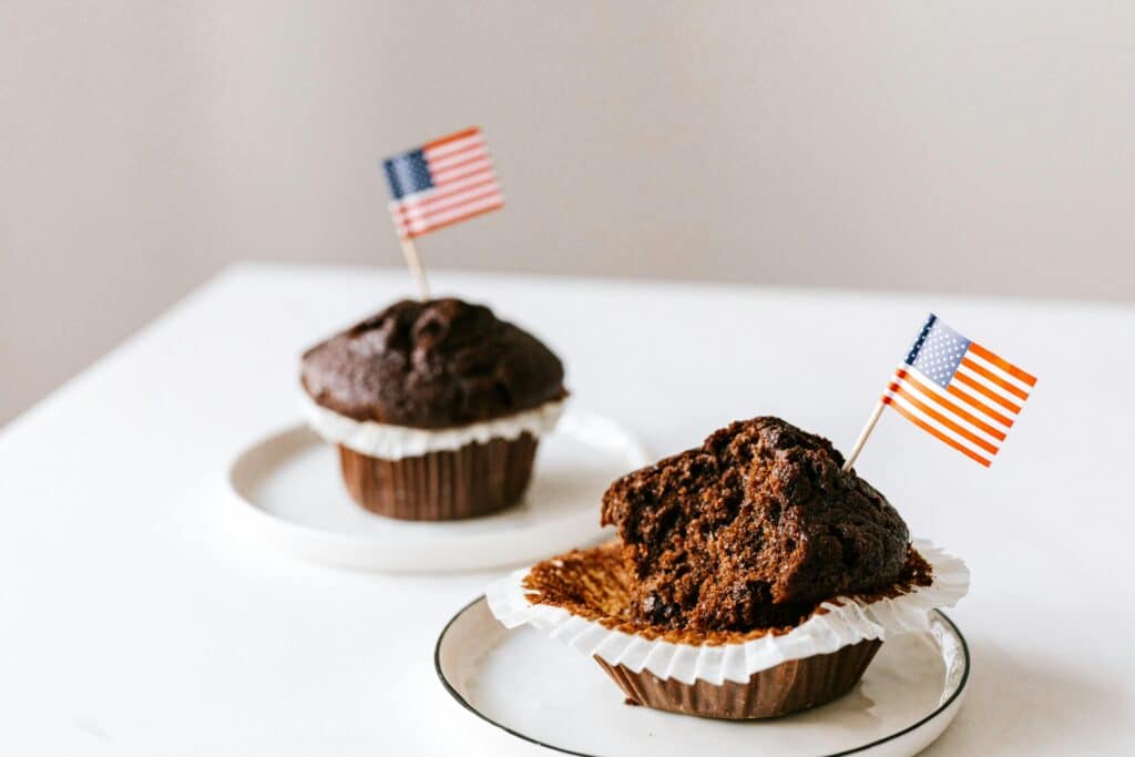 4th of July recipes that look fancy but are surprisingly easy to make | Let’s fire up those grills, light up the fireworks and have ourselves an All-American 4th of July feast! Food 4th of july muffins