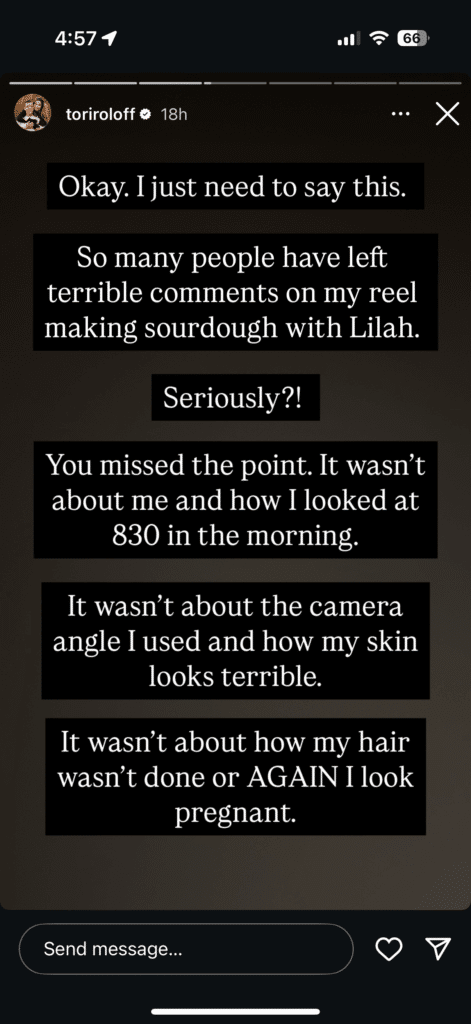 Tori Roloff hits back at comments about her appearance in sweet video with daughter