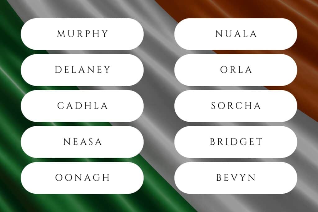 Irish girl names and meanings