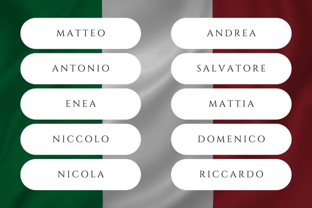 60+ Italian Names for Boys With Meanings | Luca, Enzo and Leonardo are three of the most popular Italian boy names in the United States today. Babies italian boy names