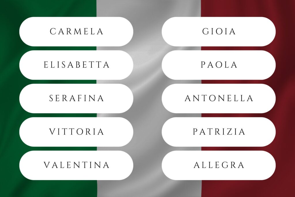 60+ Popular Italian Names for Girls Every Parent Should Know | Mia, Isabella and Sofia all ranked inside the SSA’s top-10 most popular girl names in the U.S. in 2024. Babies italian girl names