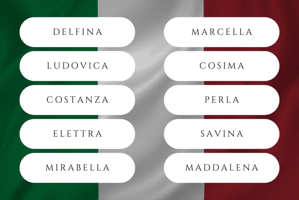 italian girl names