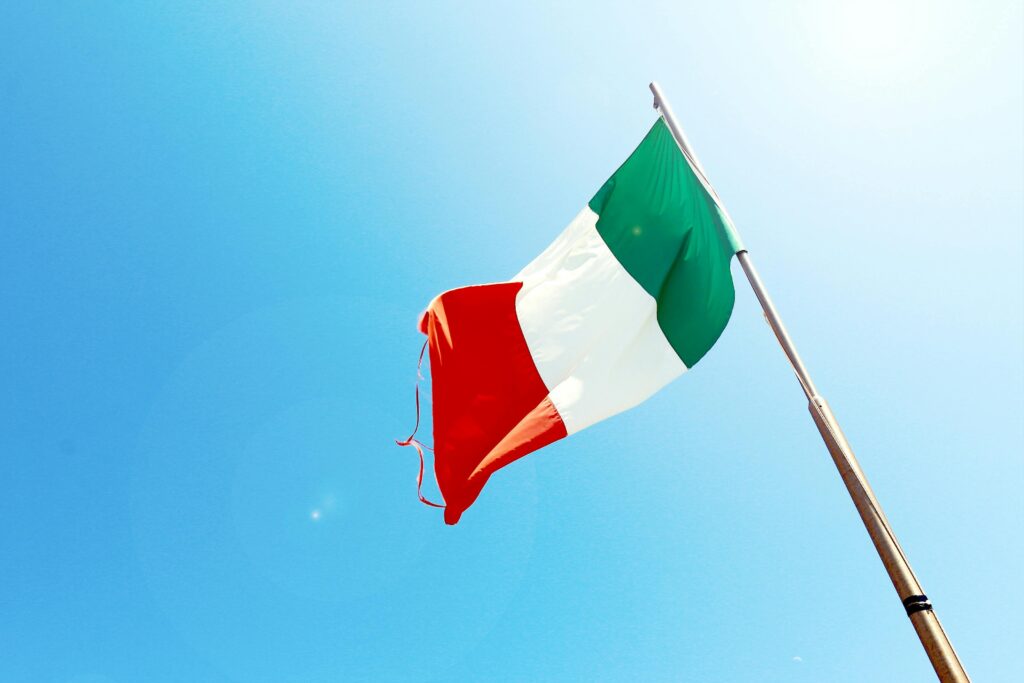 60+ Italian Names for Boys With Meanings | Luca, Enzo and Leonardo are three of the most popular Italian boy names in the United States today. Babies italian flag waving in wind