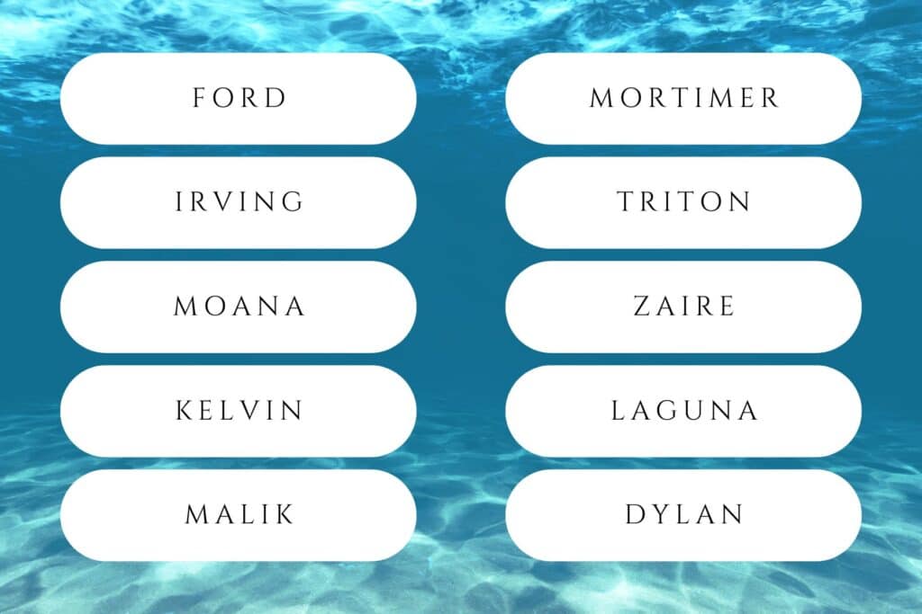 water names boy girl