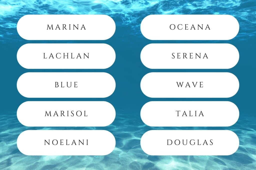 water names boy girl