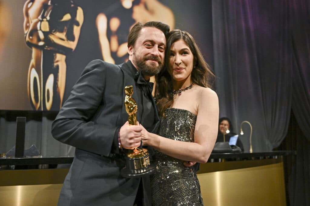 Kieran Culkin’s award night wish finally comes true as he and wife Jazz Charton share exciting news