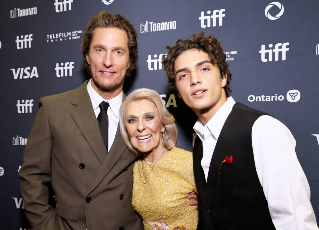 2233930445 Matthew McConaughey and son Levi open up about acting together in The Lost Bus