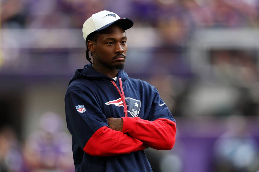 2230453680 Stefon Diggs remains coy when asked about girlfriend Cardi B’s pregnancy announcement