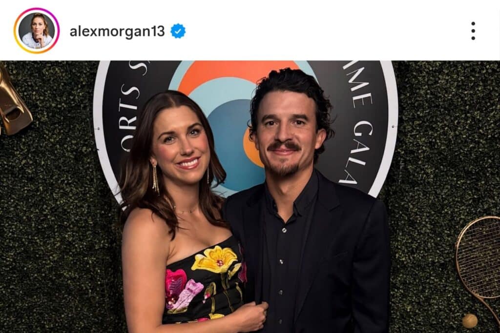 alex morgan with husband servando carrasco