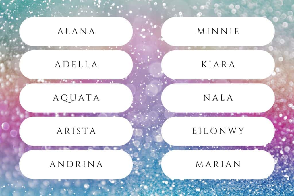disney princess names for girls