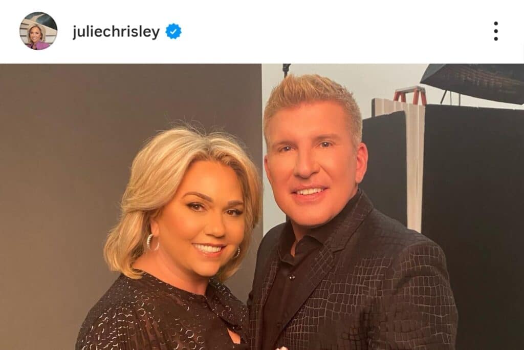 todd and julie chrisley on instagram