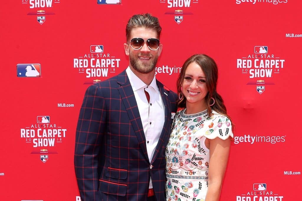 1000813504 Bryce Harper welcomes fourth baby with wife Kayla two days before start of NLDS matchup