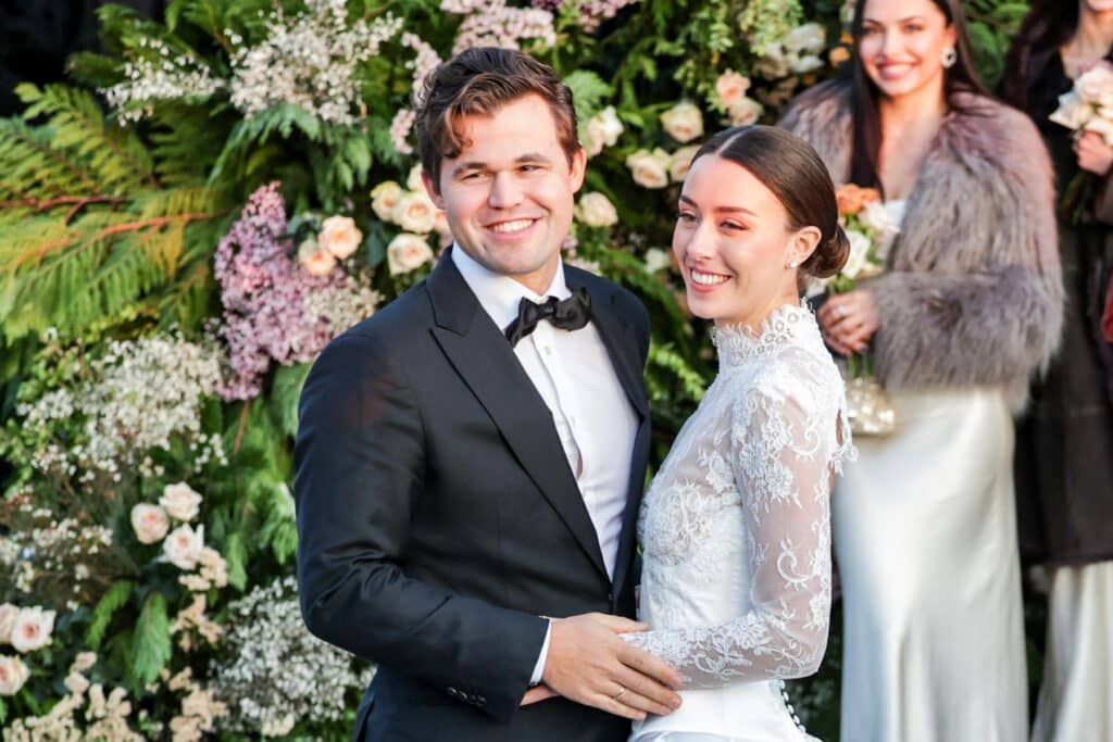 2191797173 Chess grandmaster Magnus Carlsen welcomes first child with wife Ella Victoria Carlsen