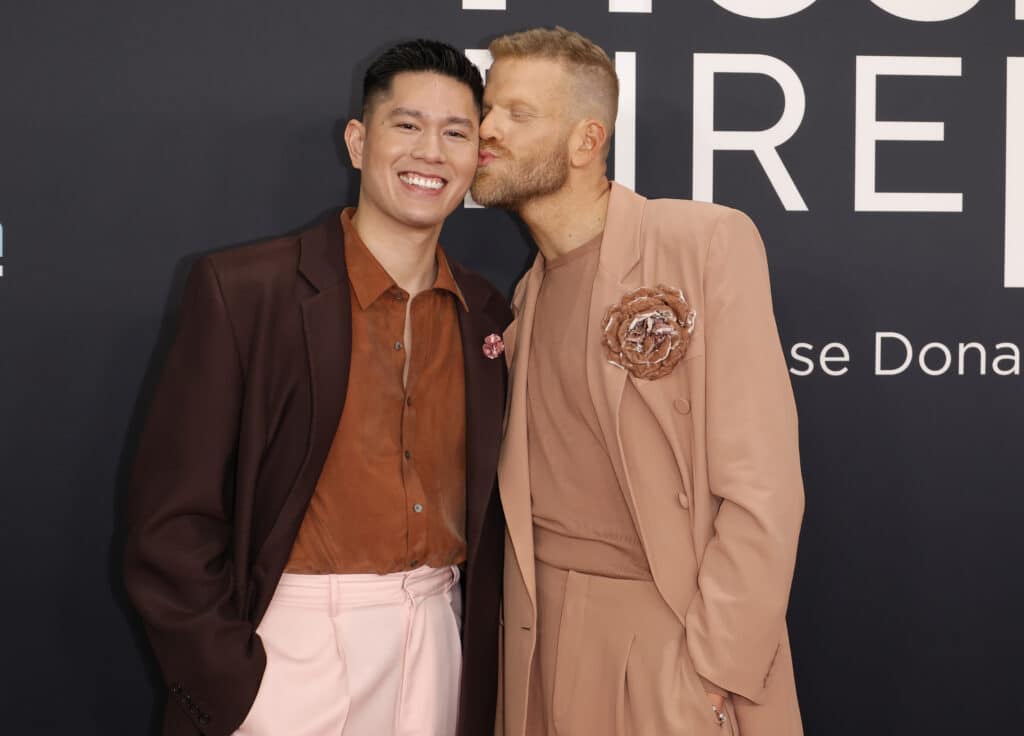 2197307382 Pentatonix singer Scott Hoying expecting first baby with husband Mark Manio