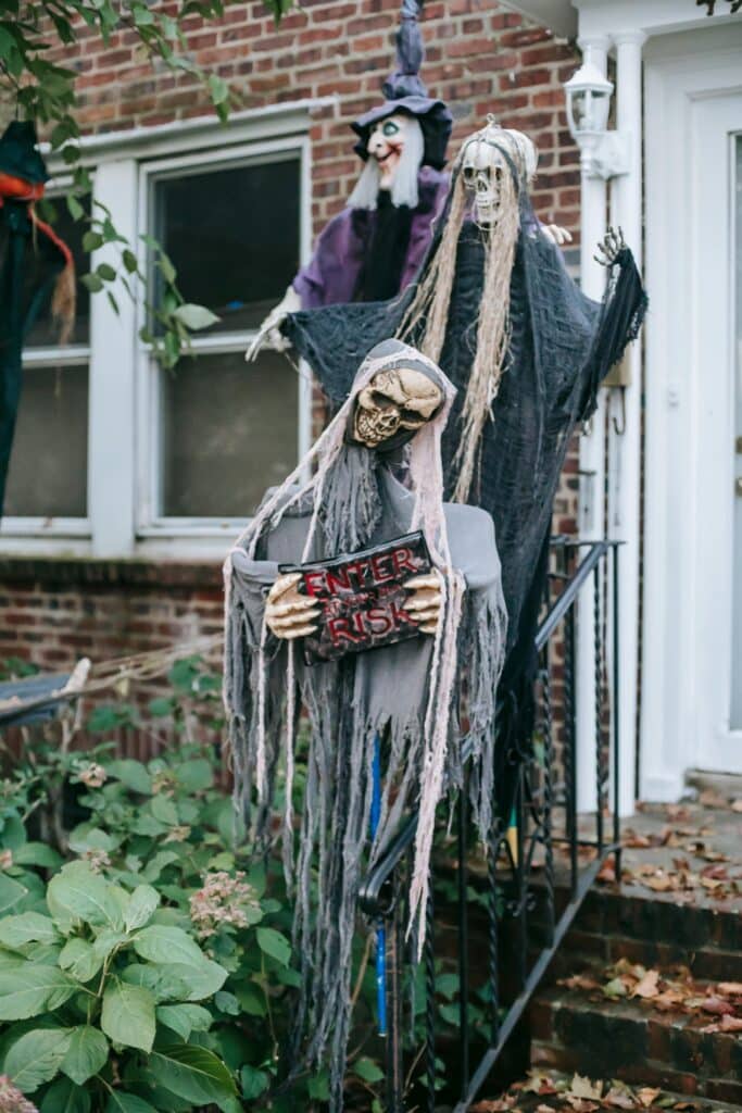 You might think it’s too soon for Halloween decorations — but your neighbors clearly disagree