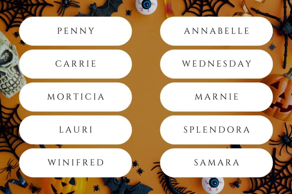 Halloween names for boys that are spooky but sweet and perfect for October arrivals