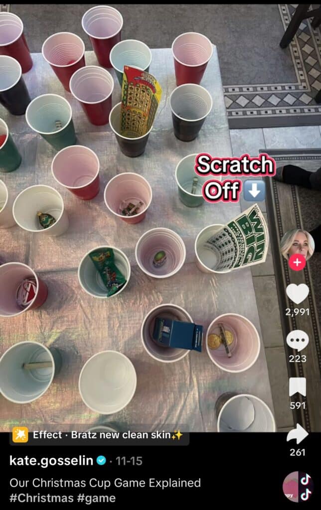 Kate Gosselin finally reveals what the ‘Christmas Cup Game’ is. ‘Highlight of our Christmas’