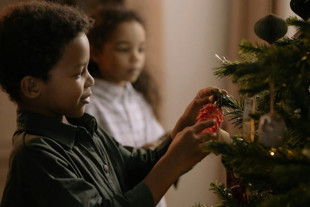 these homemade christmas ornaments are easy fun and perfect for crafting with kids