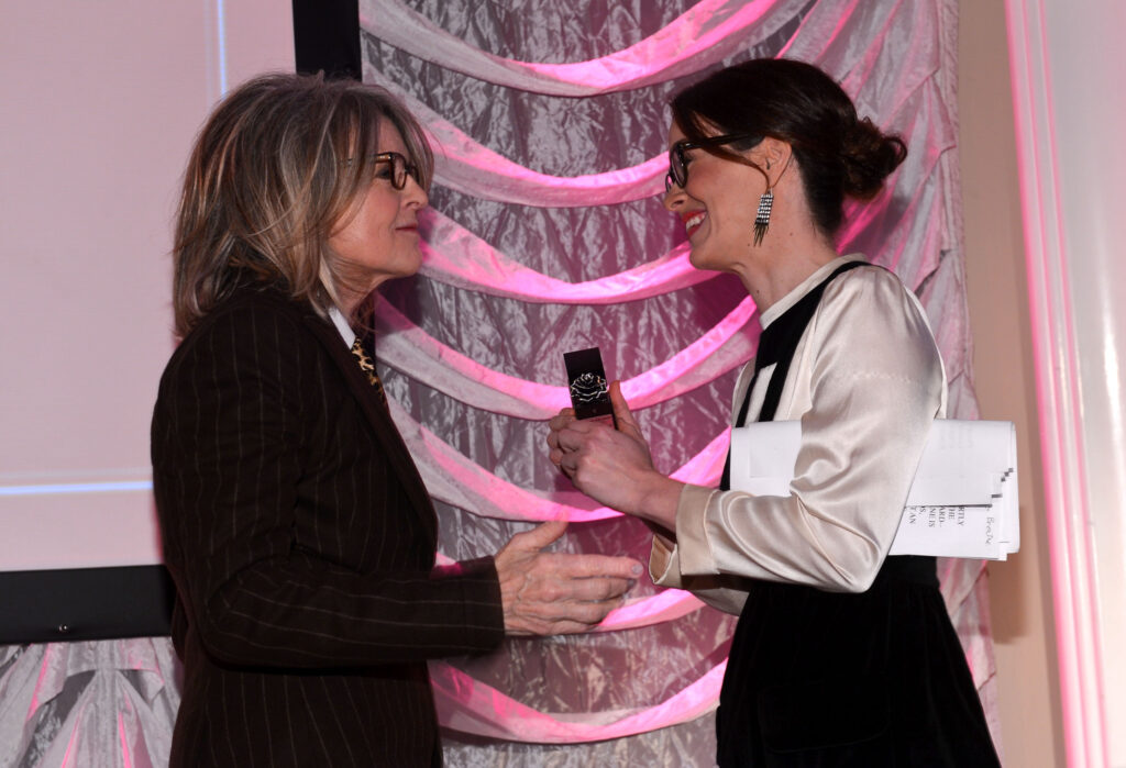 157664521 diane keaton and sarah paulson at power 100 breakfast