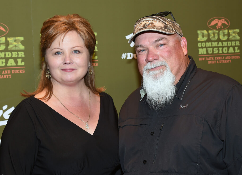 469884858 duck dynasty john godwin with wife paula at duck commander musical