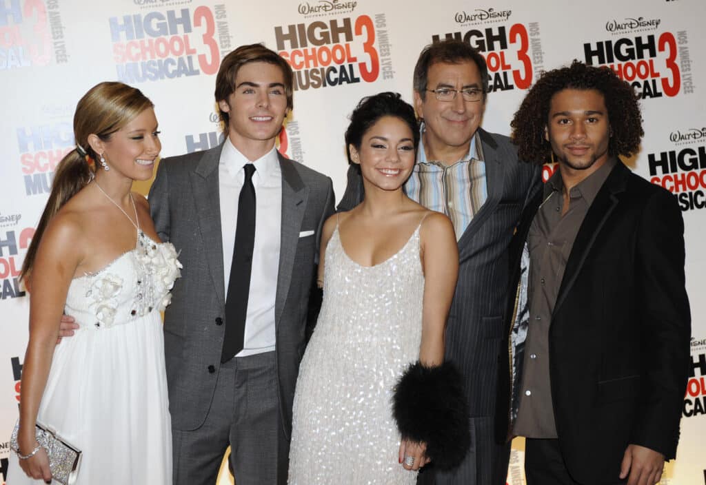 83066552 high school musical cast at screening of trilogy